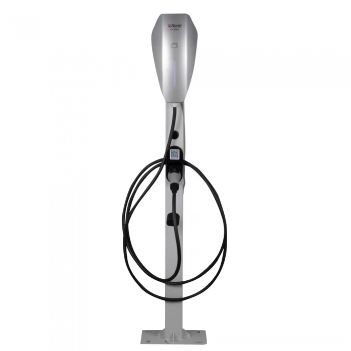 7KW汽車交流充電樁單槍掃碼刷卡充電